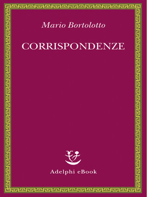 cover image of Corrispondenze